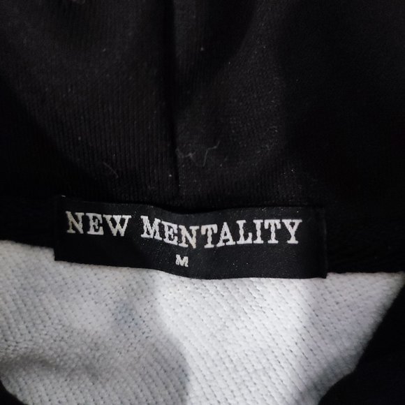 New Mentality camouflage hoodie kangaroo pocket men's size M - Picture 5 of 6